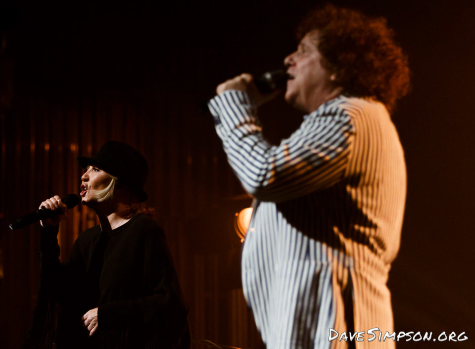 Leo Sayer and Lulu together live at the Civic Theatre, Auckland, New Zealand